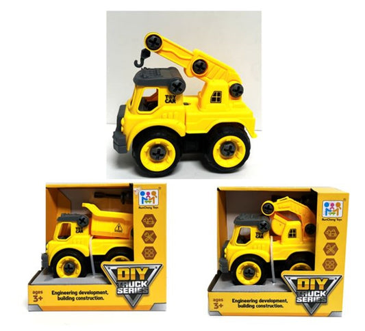 TOY PULL APART CONTRUCTION TRUCKS ASST   G94626