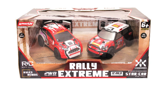 TOY REMOTE CONTROL RALLY EXTREME TWIN SET   G94684