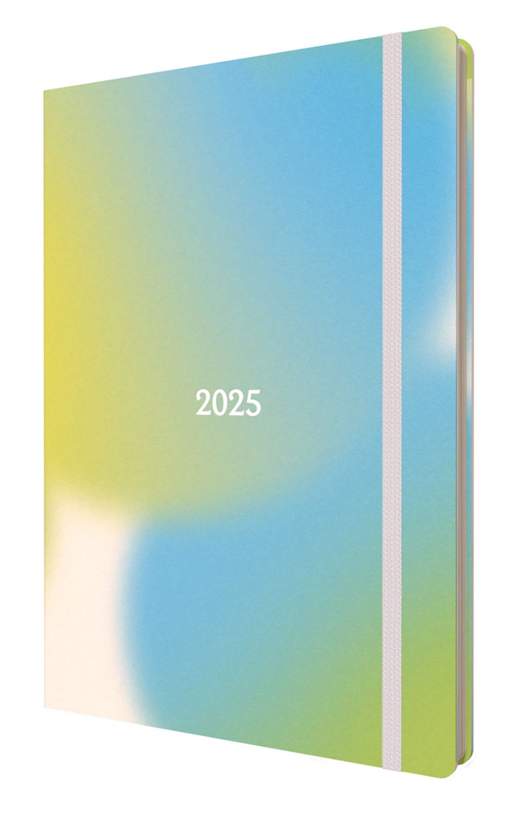 DIARY 2025 COLLINS ABSTRACT GRADIENTS A5 E-AG153.60-25 RECYCLED WTV BLUE   G94729.25