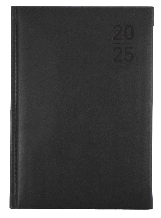 DIARY 2025 DEBDEN SILHOUETTE A5 S5700.P98 WTV CHARCOAL   G94749.25