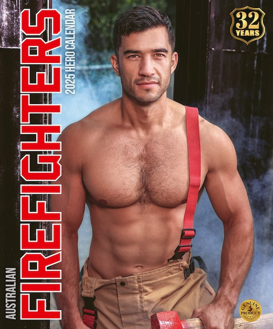 CALENDAR 2025 AUST FIREFIGHTERS 290X240MM HERO   G94753.25