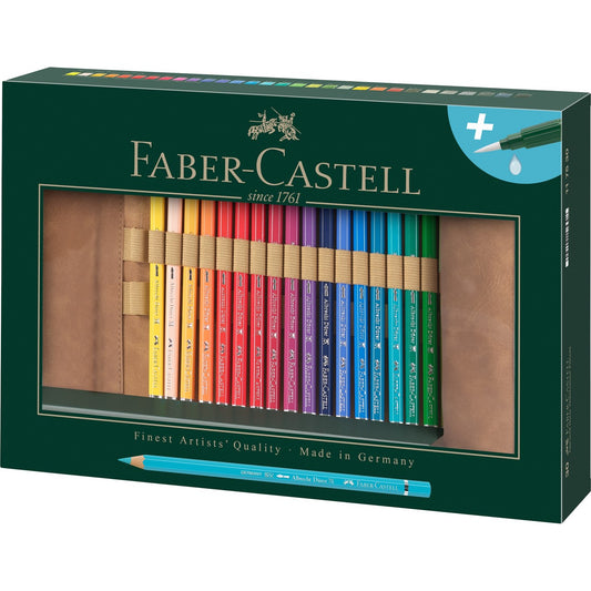 PENCIL COLOURED FABER CASTELL WATERCOLOUR ALBRECHT DURER ARTIST ROLL OF 30