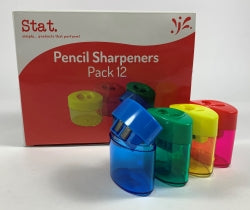 SHARPENER STAT PLASTIC OVAL CYLINDER